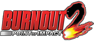 Burnout 2 Point of Impact logo for Playstation 2